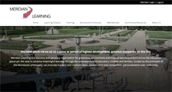 Desktop Screenshot of meridian-learning.org